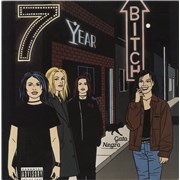 Click here for more info about '7 Year Bitch - Gato Negro - 1st - Green Vinyl'