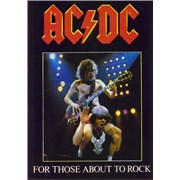 Click here for more info about 'For Those About To Rock + Ticket Stub'