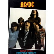 Click here for more info about 'Highway To Hell Euro Tour '79'