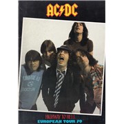 Click here for more info about 'Highway To Hell European Tour '79 + Ticket Stub'