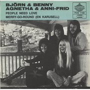 Abba People Need Love Sweden 7" vinyl