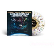 Click here for more info about 'Planet Rock | The Album - Clear with Blue, Purple & Gold Splatter Vinyl - Sealed'