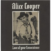 Click here for more info about 'Alice Cooper - Love At Your Convenience + Sleeve'