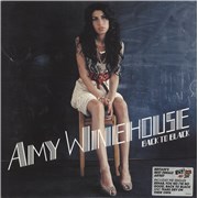 Amy Winehouse Back To Black - 180gm - Brit Awards Sticker UK vinyl LP