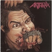 Anthrax Fistful Of Metal - EX UK vinyl LP