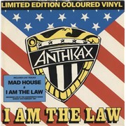 Click here for more info about 'I Am The Law - Red vinyl'
