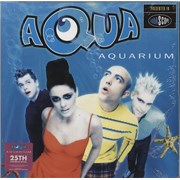 Aqua Aquarium - 25th Anniversary Pink Vinyl - Shrink UK vinyl LP