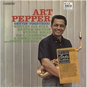 Art Pepper Gettin' Together! - Opened shrink with Sticker USA vinyl LP
