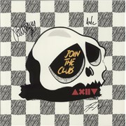 Click here for more info about 'As December Falls - Join The Club - Pink With Black Splatter Vinyl - Autographed'