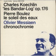 BBC Symphony Orchestra Le Soleil Des Eaux / Chronochromie / Les Bandar-Log UK vinyl LP