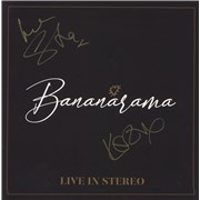 Bananarama Live In Stereo - White Vinyl - Autographed UK vinyl LP