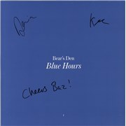 Click here for more info about 'Bear's Den - Blue Hours - Ultra Blue Vinyl - Autographed'