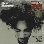 Click here for more info about ' - Welcome To The Cruel World - 25th Anniversary - Green Swirl Vinyl'