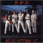 Big Audio Dynamite No 10 Upping Street - Promo Stamp USA vinyl LP