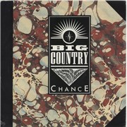 Big Country Chance - Green Inj UK 7" vinyl