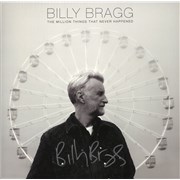 Click here for more info about 'Billy Bragg - The Million Things That Never Happened - Sealed + Signed Print'