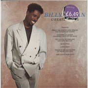 Billy Ocean Greatest Hits - shrink UK vinyl LP