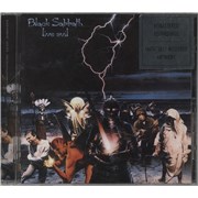 Black Sabbath Live Evil UK CD album
