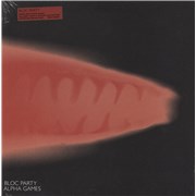 Bloc Party Alpha Games - Red Vinyl - Sealed UK vinyl LP