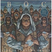 Blue Oyster Cult Fire Of Unknown Origin - Hypesticker - EX UK vinyl LP
