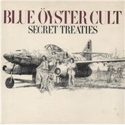 Blue Oyster Cult Secret Treaties - 1st UK vinyl LP