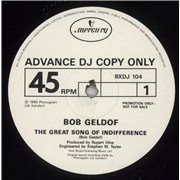 Click here for more info about 'Bob Geldof - The Great Song Of Indifference'
