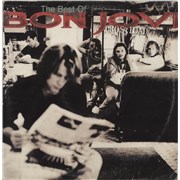Bon Jovi Cross Road: The Best Of - VG Sleeve Greece 2-LP vinyl set