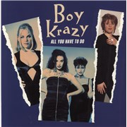 Boy Krazy All You Have To Do UK 12" vinyl