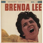 Brenda Lee Miss Dynamite - Label Variant UK vinyl LP