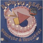 Bronski Beat Hundreds & Thousands - Price Stickered UK vinyl LP
