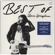 Bruce Springsteen Best Of 1973-2020 - Atlantic Blue Vinyl UK 2-LP vinyl set