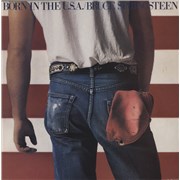 Bruce Springsteen Born In The U.S.A. - 1st + Insert UK vinyl LP