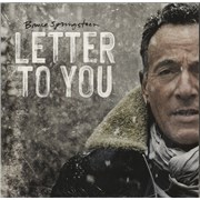 Click here for more info about 'Bruce Springsteen - Letter To You - Black & White Splatter Vinyl Etched - Shrink'