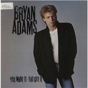 Bryan Adams You Want It, You Got It Germany vinyl LP