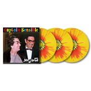 Captain Sensible Meathead - Red & Yellow Splatter Vinyl - 100 Only Numbered Edition - Sealed UK 3-LP vinyl set