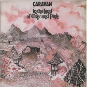 Caravan In The Land Of Grey And Pink - Pink & Grey Splatter France 2-LP vinyl set