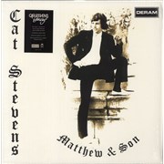 Cat Stevens Matthew & Son - Cream Coloured Vinyl UK vinyl LP