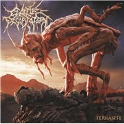 Click here for more info about 'Cattle Decapitation - Terrasite - Green Transparent With Dark Splatter Vinyl'