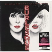 Christina Aguilera Burlesque - Smoky Silk Stocking Vinyl - Sealed USA vinyl LP