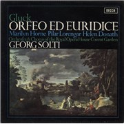 Christoph Willibald Gluck Gluck: Orfeo Ed Euridice UK vinyl box set