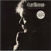 Cliff Richard Always Guaranteed - Circular Hype-Sticker UK vinyl LP