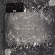 Coldplay Everyday Life - 180gram Silver Vinyl UK 2-LP vinyl set