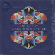Coldplay Kaleidoscope EP - Blue Vinyl UK 12" vinyl