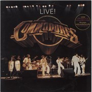 Commodores Live UK 2-LP vinyl set