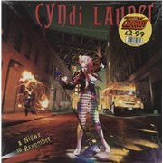 Cyndi Lauper A Night To Remember - Shrink UK vinyl LP