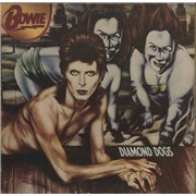David Bowie Diamond Dogs - 1st - VG UK vinyl LP