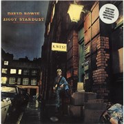 Click here for more info about 'The Rise And Fall Of Ziggy Stardust - Sticker - EX'