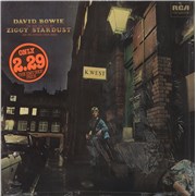 David Bowie The Rise And Fall Of Ziggy Stardust & The Spiders From Mars - Shrink UK vinyl LP