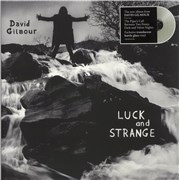 David Gilmour Luck And Strange - Bottle Glass Translucent Vinyl - Sealed + Tshirt UK vinyl LP