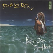 David Lee Roth Crazy From The Heat - Label variant Germany 12" vinyl